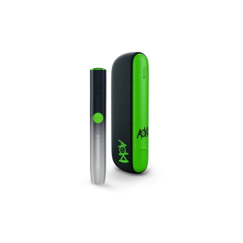 Iqos Iluma x Steve Aoki 10 Years Edition Verde Nero